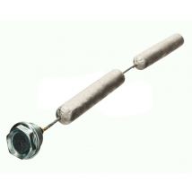 Universal - Anode Chauffe-eau saunier duval 22x130x2/M8 t 3/4' Con cadena