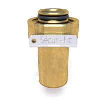 Raccord secur-fit Cuivre à souder Ø14 et 16 pour smart u - Anquier
