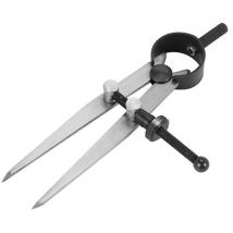 Anreißlehre, Zirkel, Anreißgerät, Kantenhalter (150 mm)