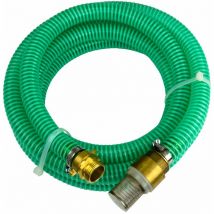 7m Saugschlauch Spiralschlauch Garnitur 1 Zoll / DN25