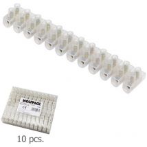 Wolfpack - Regleta Ficha Empalme 16 a - 12 mm. Paquete de 10 piezas.