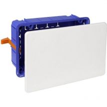 Solera - Anschlusskasten zum Einbau einer Hohlwand 164 x 106 mm Metallkrallenabdeckung und Flanschbefestigungssystem