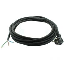 Anschlussleitung H07RN-F Gummi 3G x 1,0 mm ² 5 m - Schwarz