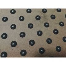 Waccess Wattelez 200 Edelstahlschrauben + Schablone Schwarz - 630073N