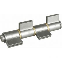 Anschweißband 4-teilig I-Lappen 408C, Bandh. 180 mm, ø 28 mm, Stahl blank