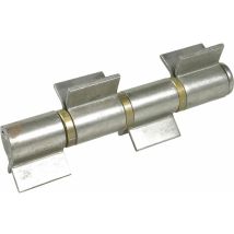 Ibfm - Anschweißband 4-teilig V-lappen 408a, Bandh. 180 Mm, Ø 28 Mm, Stahl Blank