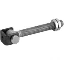 Anschweißtorband lang Band Länge 160 mm M24 Stahl verzinkt/blank - Croso