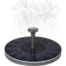 Pompe Solaire Pompe À Eau Solaire Panneau Solaire Fontaine Pour Bassin Ou Jardin Pome Avec Panneau Solaire Monocristallin Et Pompe Sans Balais [classe