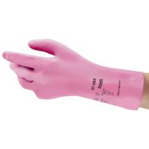 87085095 AlphaTec Baumwollvelour Chemiekalienhandschuh Größe (Handschuhe): 10 en 388:2016, e - Ansell