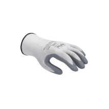 Handschuhfach-Größe 8 gray 12 Paare - Ansell