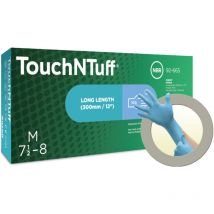 TouchNTuff 92665070 100 St. Nitril Einweghandschuh Größe (Handschuhe): s, 6.5, 7 en 21420:202 - Ansell