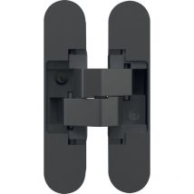 Türband verdeckt an 140 3D, Großpackung, Zamak schwarz - Anselmi