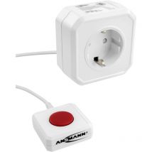 1260-0002 Presa a risparmio energetico Bianco Schuko 1 pz. - Ansmann