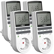 Ansmann 1260-0006-590-01 Timer Pacchetto Di Programmazione Digitale Giornaliero, Settimanale 3680 W Ip20 Funzionamento