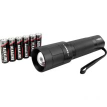 Ansmann - Lampe de poche M1500F, 6 piles LR6 incl. (1 pce)