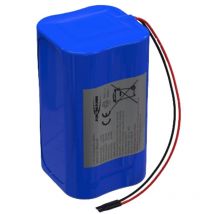 4S1P Akkupack 4x 18650 Kabel Li-Ion 14.4V 2600mAh Block Akkupack 4x Li-Ion 14.4 v 2600 mAh - Ansmann
