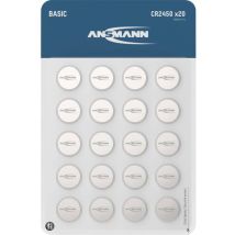 Batteria a bottone cr 2450 3 v 20 pz. 600 mAh Litio - Ansmann