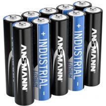 Lithium Industrial LR03 Batteria Ministilo (aaa) Litio 1150 mAh 1.5 v 10 pz. - Ansmann