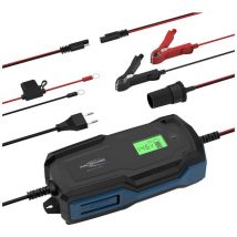 Bc 6-12V / 10 a 1001-0146 Caricatore, Caricabatterie da officina, Monitoraggio batteria, Tester batteria per au - Ansmann