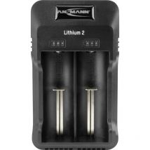 Lithium 2 Caricabatterie universale LiIon, NiCd, NiMH 10340, 10350, 10440, 10500, 12500, 12650, 13500, 13650, 1 - Ansmann