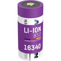Li-Ion accu 16340 batterie lithium rechargeable cr123a batterie lithium 3,7V - Ansmann