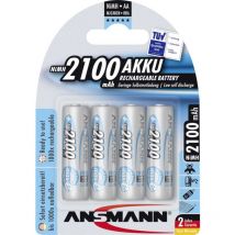 MaxE - Batterie 4 x AA-Typ - NiMH - (wiederaufladbar) - 2100 mAh - Ansmann