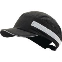 Anstoßkappe plus Base-Cap 52-65 cm schwarz Schirmlänge 5 cm en 812:2012