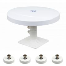 Antarion - Antenne tnt passive omnidirectionnelle Camping Car + 4 aimants