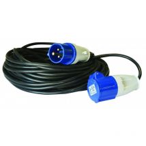 Antarion - Rallonge Electrique 15m Prise P17 pour raccordement borne Camping Car