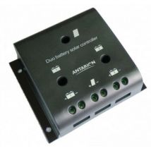Régulateur de charge double pour panneau solaire PMW10A Mode désulfatation pour batteries acides - Antarion