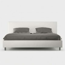 Modernes King-size-bett Mit Stauraum 180x200 Adele K - Weiß