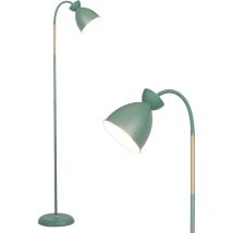 Giraffe Lampadaire Sur Pied Pivotant Macaron-vert E27 Hauteur 159CM, Lampe Sur Pied De Salon Chambre Lampadaire rétro en métal Sans Ampoules - Anten