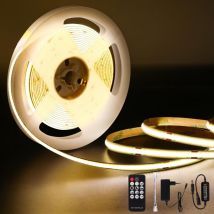 Antenlicht Cob Led-streifen 3m,rgb Strip 26w 2860lm,dimmbar 4000k,rf-fernbedienung,cri90+,selbstklebend Für Home Dekoration Beleuchtung [energieklasse