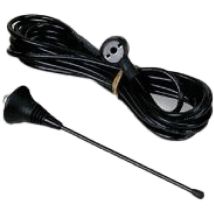 Aprimatic – Antenna esterna per lampeggiante automazioni 433 MHz – Cavo schermato RG59 2 metri