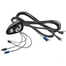 Adnauto - Antenne de toit Shark ii tri-tv HC97 f am fm - tv - gps