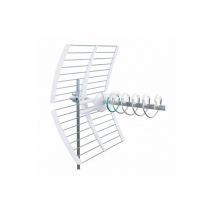 Hdme - Antenne active hélicoïdale uhf - elika pro 700 c - Gain 47 dBi, Bande 470-694 MHz, Système de pointage via led, Filtre lte intégré