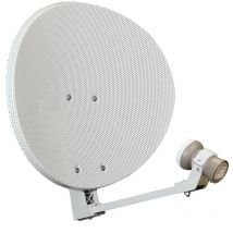 Parabole acier elliptique + lnb