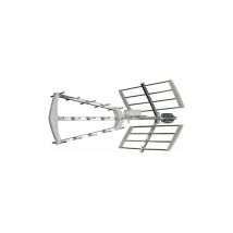 Antenne Terrestre Extérieure Trinappe Power Hd 55 Db – Réception Optimale En Milieu Urbain – Installation Facile Sur Mât – Compatible Avec Tous 