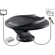 Antenne Internet 2g/5g – Antenne Tv Omnidirectionnelle Dvbt/t2 – Radio Dab+ – Point D'Accès Wi-fi Pour Camping-car – Teleco