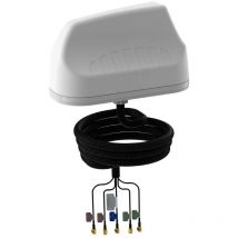 Poynting - Antenne Mimo 5 en 1 Haute Performance Blanc 2X Lte/5 410-3800 2X 2.45 Ghz Wifi Gps