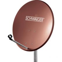 Schwaiger - Antenne sat 60 cm SPI550.2 Réflecteur: acier rouge brique