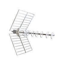 Antenne uhf Fracarro Sigma x 700 - Gain élevé 15 dBi, Filtre lte 700 intégré, Polarisation h ou v, 470 – 694 MHz - Gris
