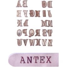 R8Q0L030 alfabeto pirografia timbri - Antex
