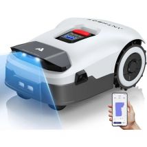 Anthbot - Genie1000 ai Robotic Lawnmower without Boundary Cable Max. 2000 m², Full Frequency Band rtk + 4 Camera Vision Lawn Mower Robot without