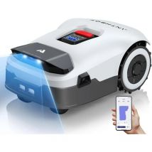 ANTHBOT KI Mähroboter ohne Begrenzungskabel Max. 900m², RTK+4-Kamera-Vision, Rasenmäher Roboter, KI Auto Kartierung,Igelschutz, Genie 600