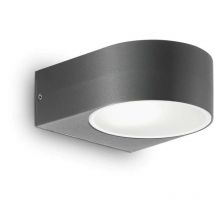 Ideal Lux - Iko - 1 Light Outdoor Up Down Wall Light Anthracite IP55, E27