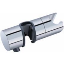 Mezheng - Support de Douche 18-25mm abs Réglable Main de Remplacement Douche Ferroviaire Head Curseur Clamp Support Bracket Chromée, PB4 pour Salle