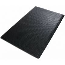 Anti-ermüdungsmatte Heavyduty Diamond Schwarz 60 X 90 Cm