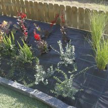 Nortene - malla antihierbas groundsol 120 g negro 1.05X100 m