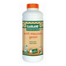 Clairland - Anti-mousses Gazon - Actif Présent Dans La Nature - Concentré 1 L